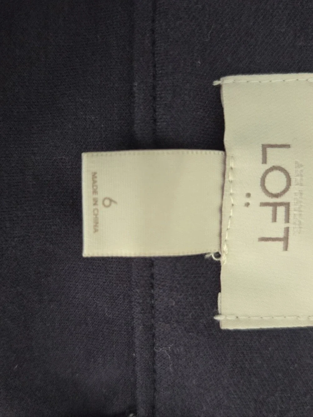 LOFT navy blue