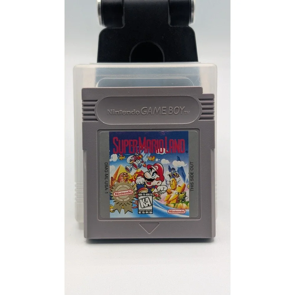 Super Mario Land (Nintendo Game Boy, 1989) With Plastic Case