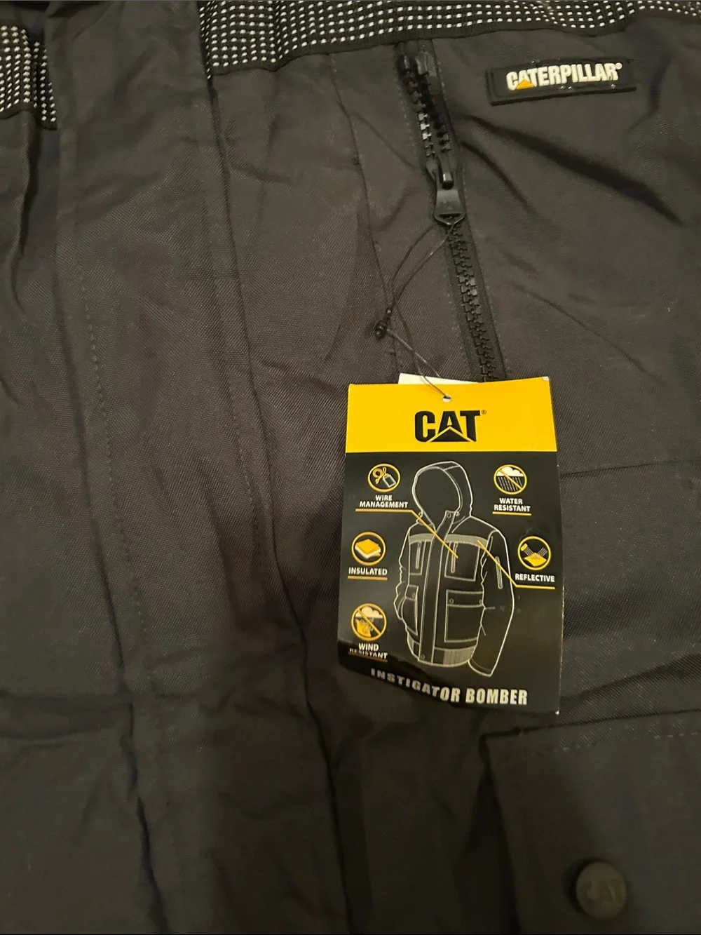 Caterpillar durable hooded