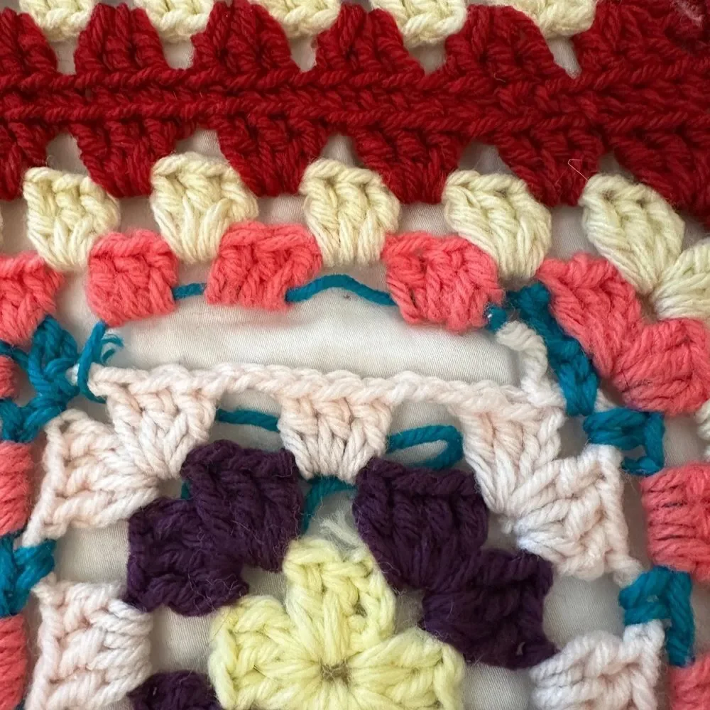 Handmade vintage crochet