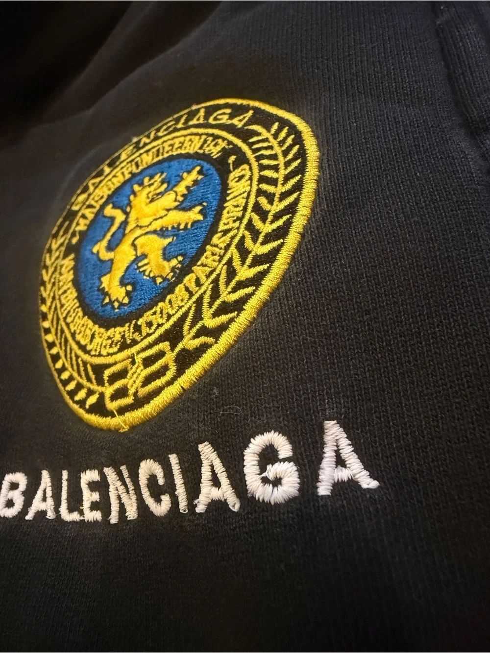 Balenciaga washed once