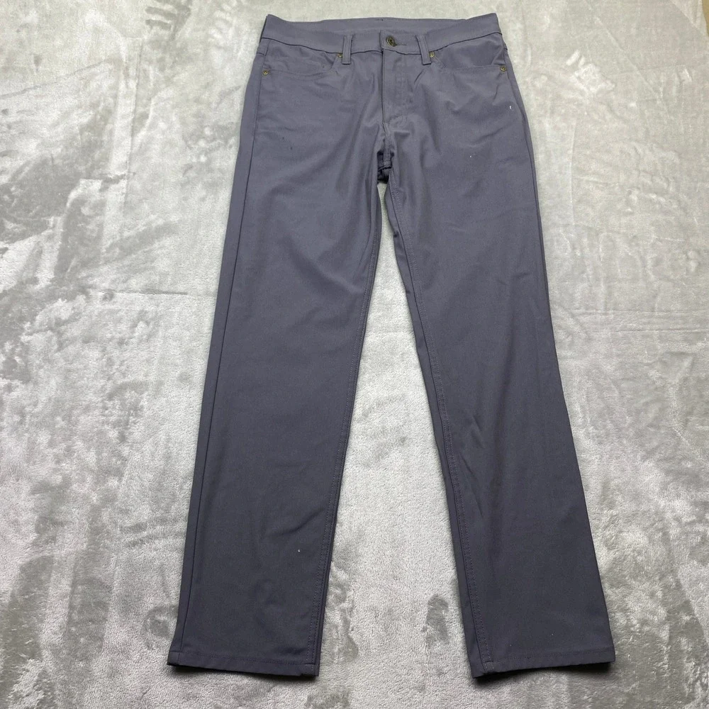 Levis 511 Slim Fit Gray Engineered‎ for Movement Pants Mens Sz 31 Fits 30
