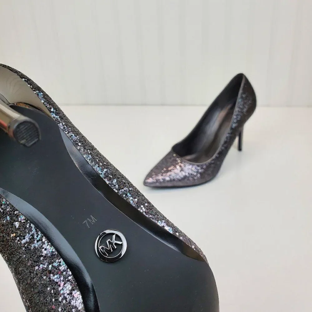 MICHAEL Michael Kors gunmetal collection manmade