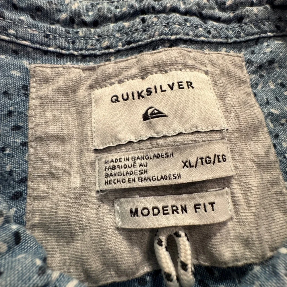 Quiksilver shirt mens