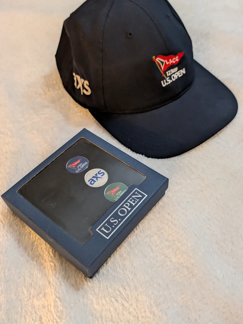 2023 U.S. Open LACC Collector Bundle — Hat + 3 Ball Markers