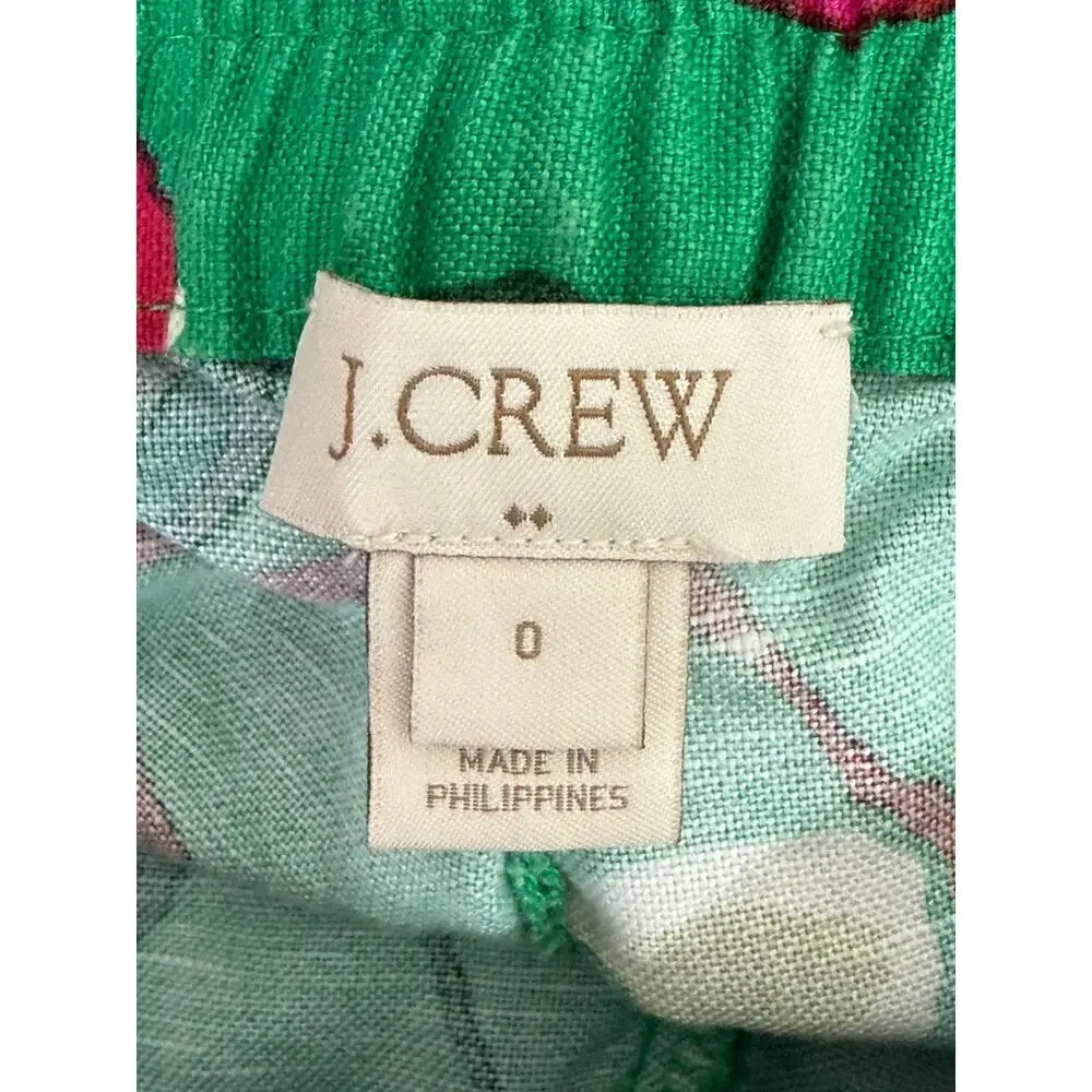 J. Crew bright green