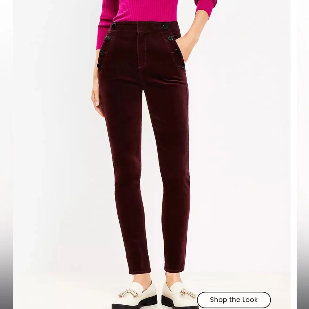 LOFT mariner skinny