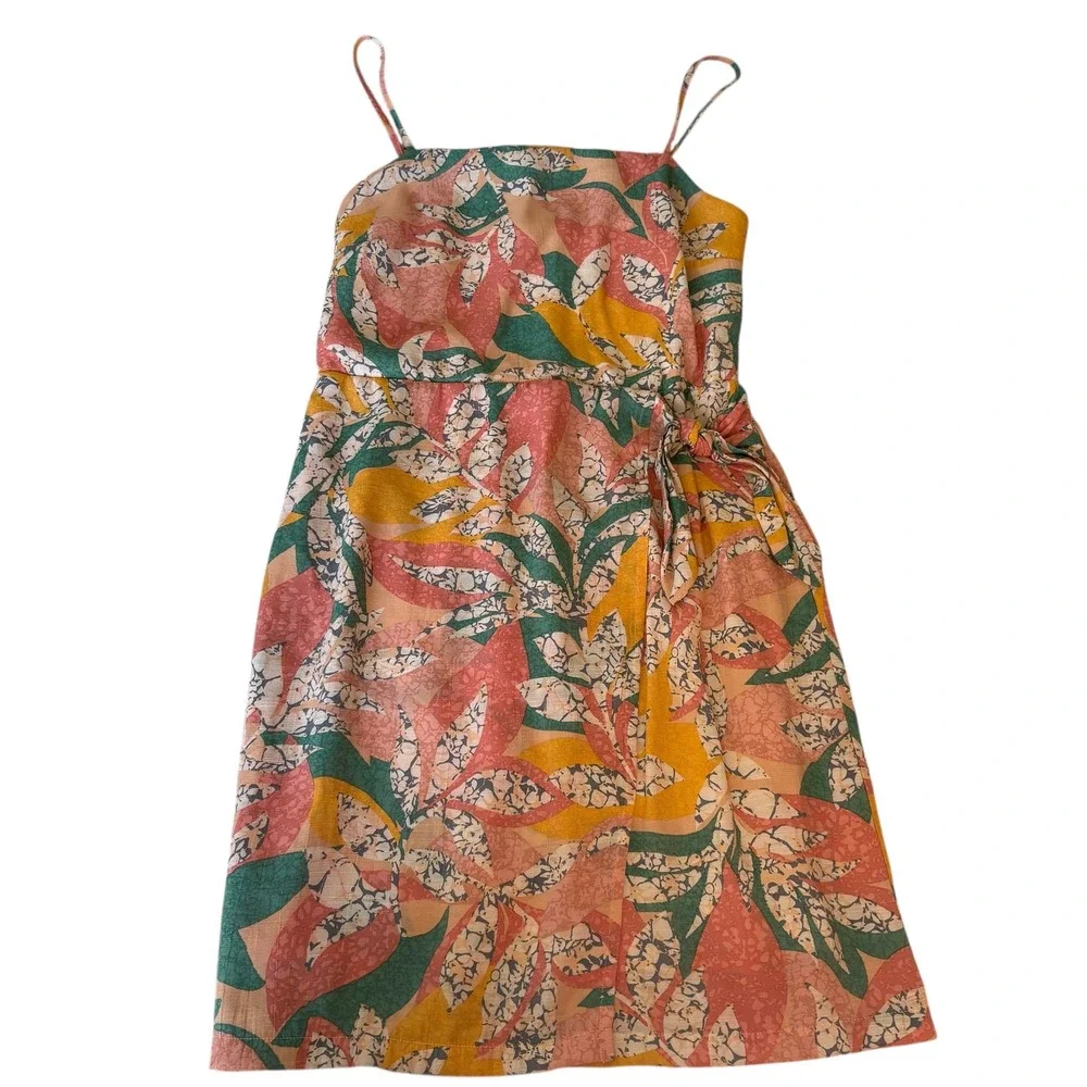 Nine West Floral‎ Print Dress Sleeveless Casual Sundress Summer Dress S