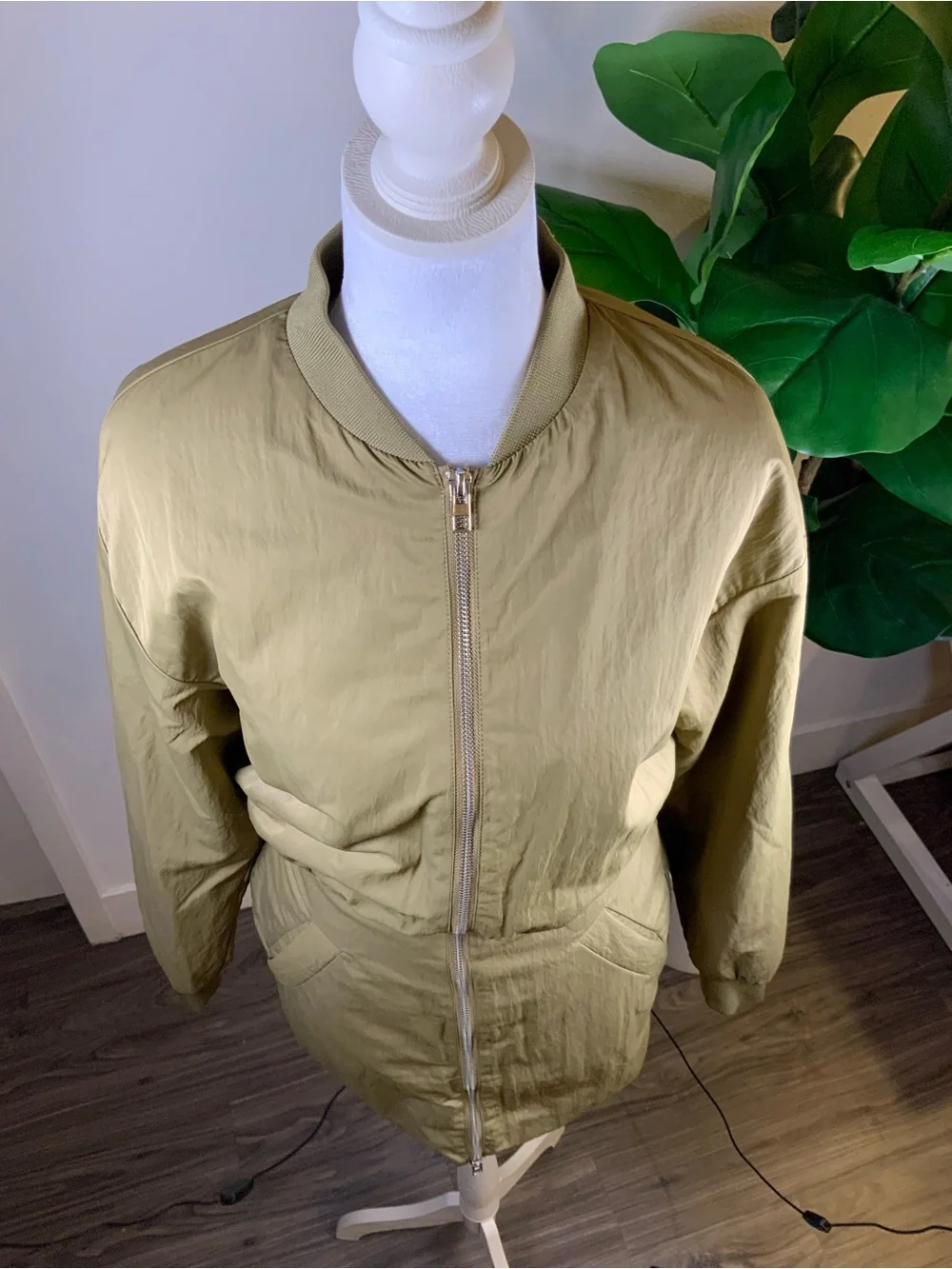 Zara longline bomber
