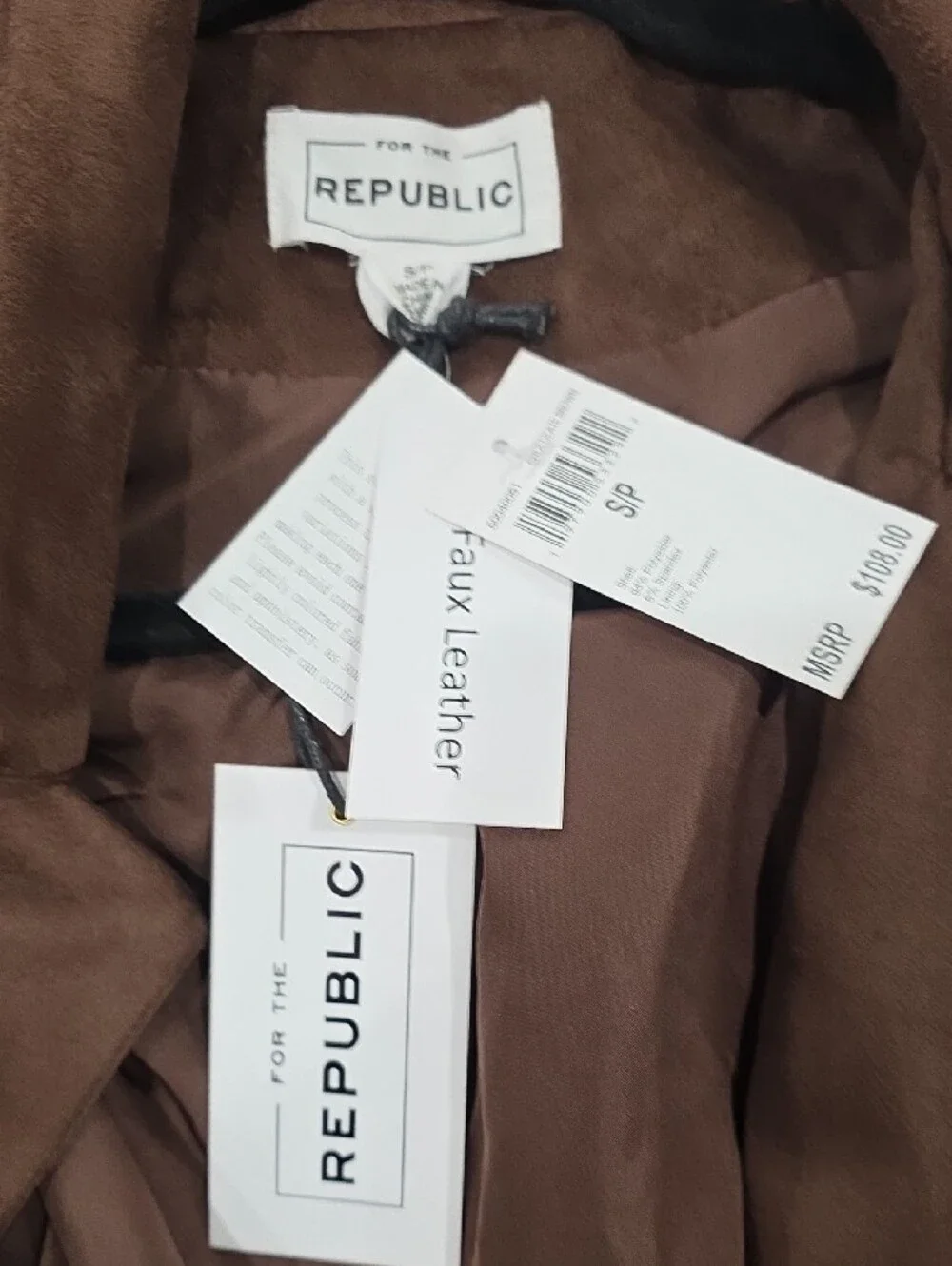For The Republic soft suede