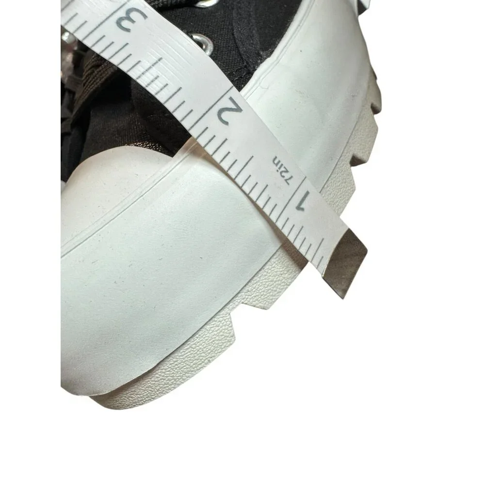 Mudd Women's Jupiter Black High-Top Canvas‎ Sneakers Sz 10 New