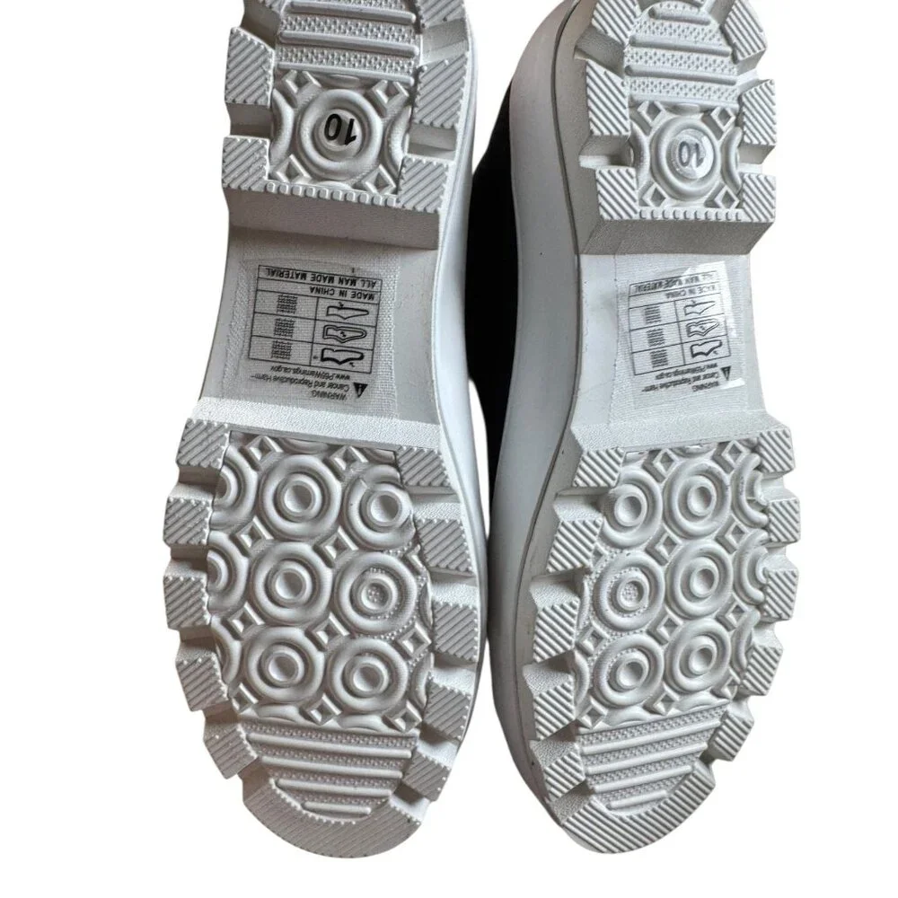 Mudd Women's Jupiter Black High-Top Canvas‎ Sneakers Sz 10 New