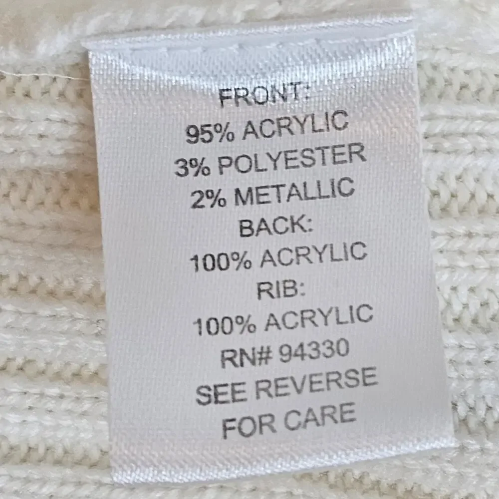 t/o Sweaters measurements are
