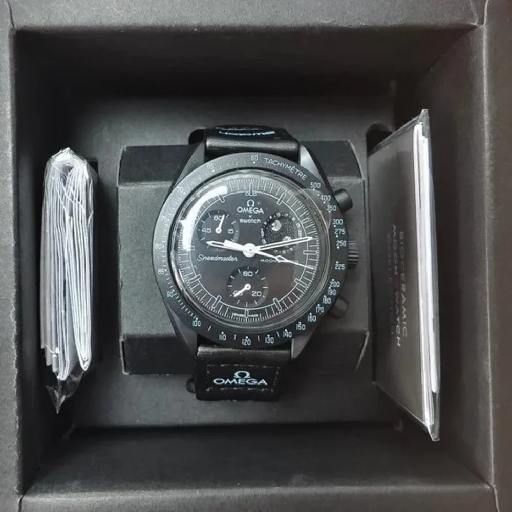 Swatch omega bioceramic