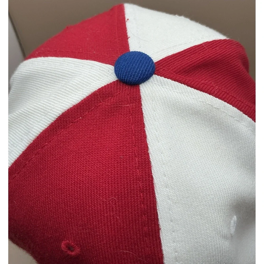 Stall & Dean Red/Blue St. Louis Gunners Baseball Cap Fitted Size 7 1/4 NFL‎
