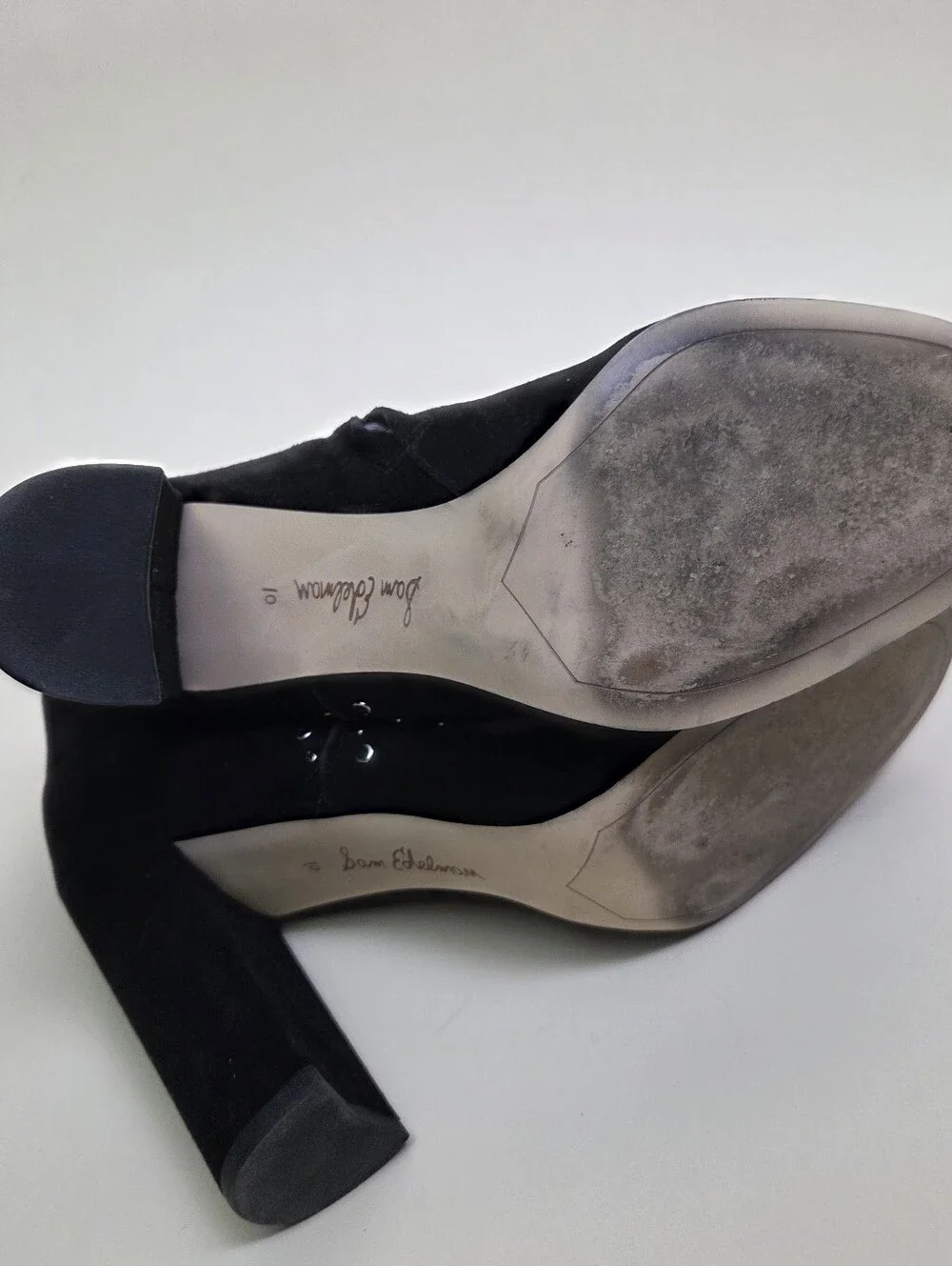 Sam Edelman black suede