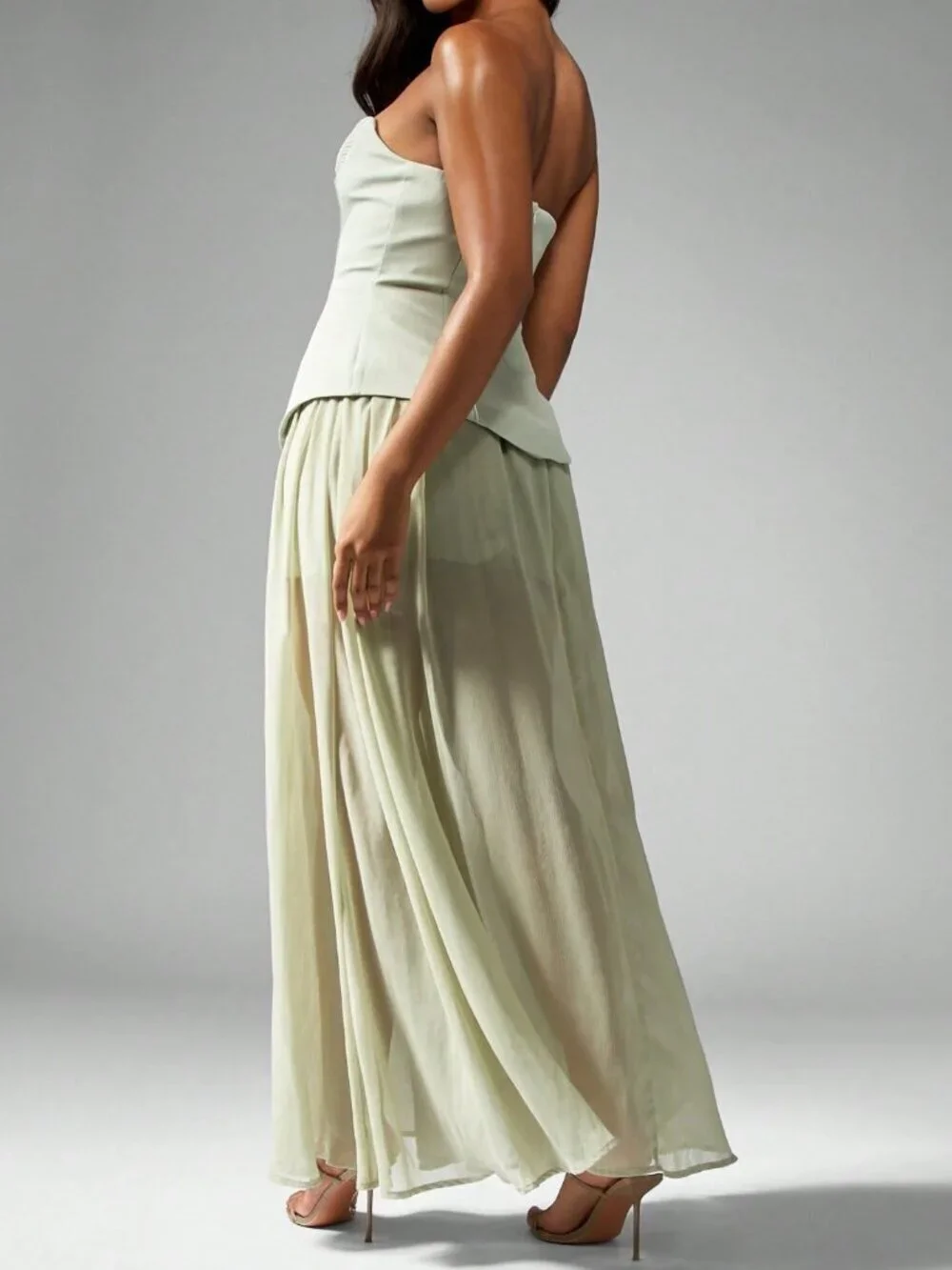N/A elegant strapless