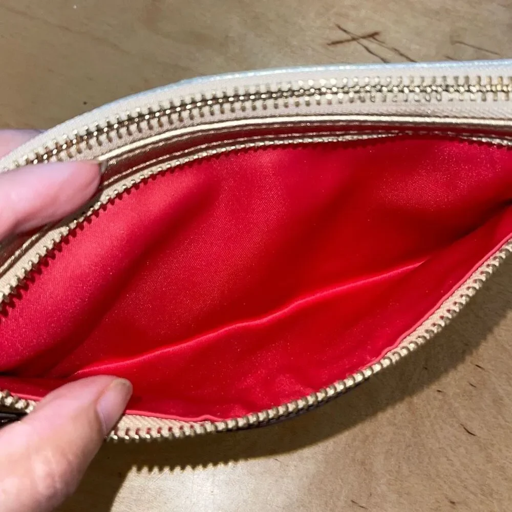 Coach title leather