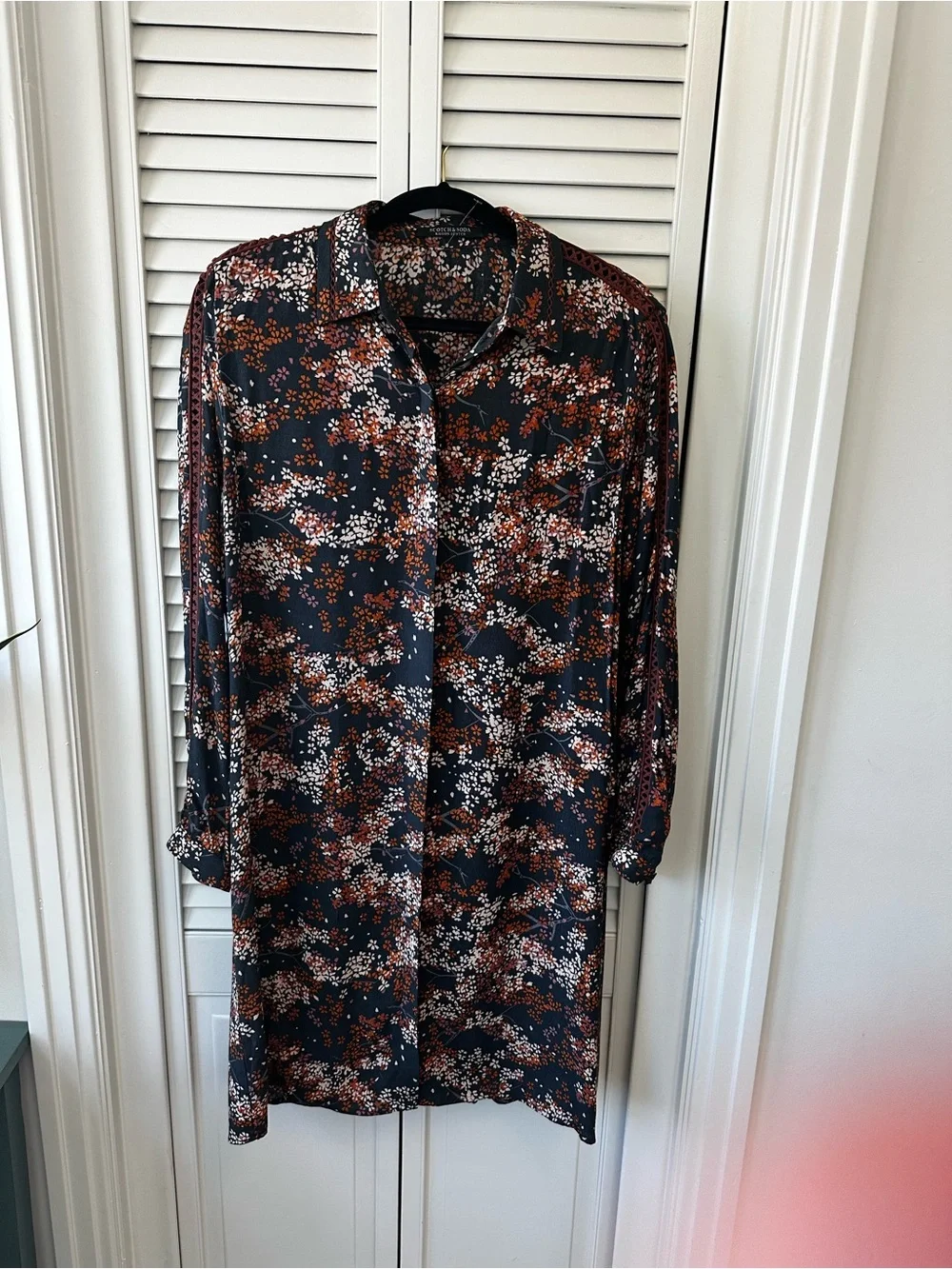 Scotch & Soda long subtle pattern