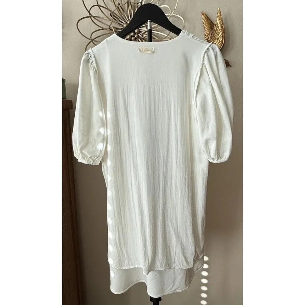 Chrysanthemum linen blend
