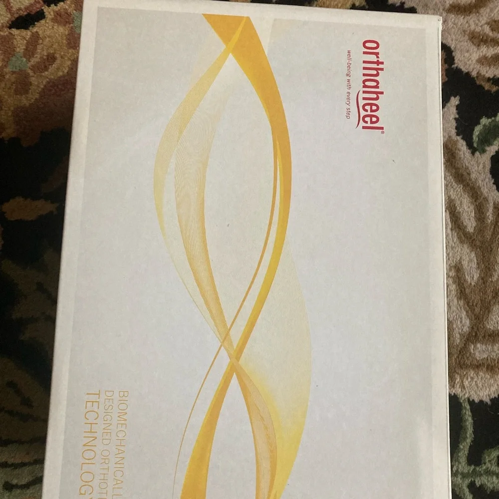 NIB Orthaheel Adjustable Layla Sandals Brandy Sz 10