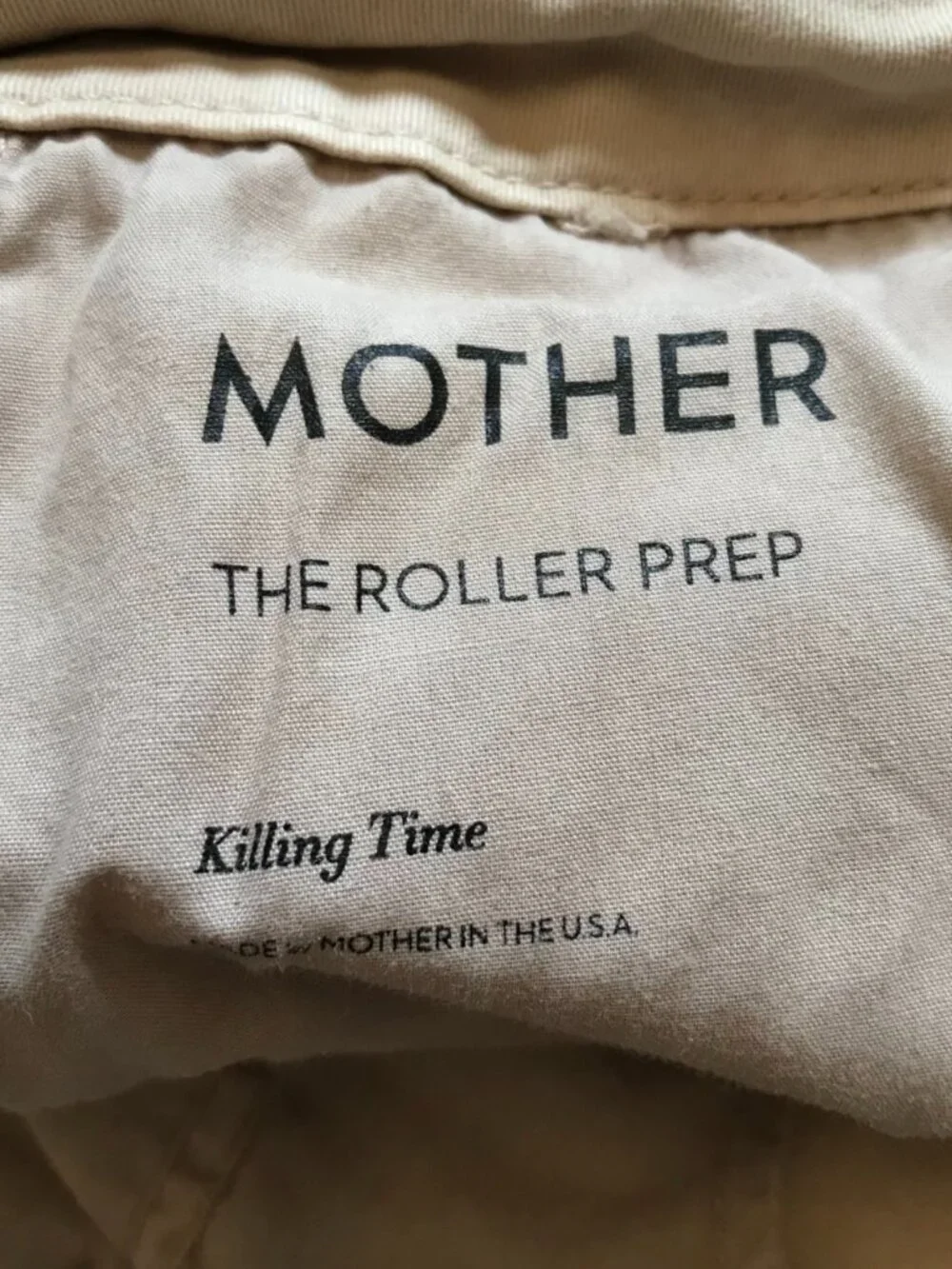 MOTHER roller prep