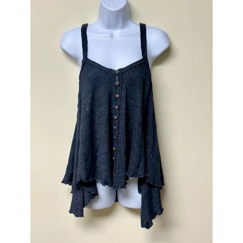 Free People charcoal gray