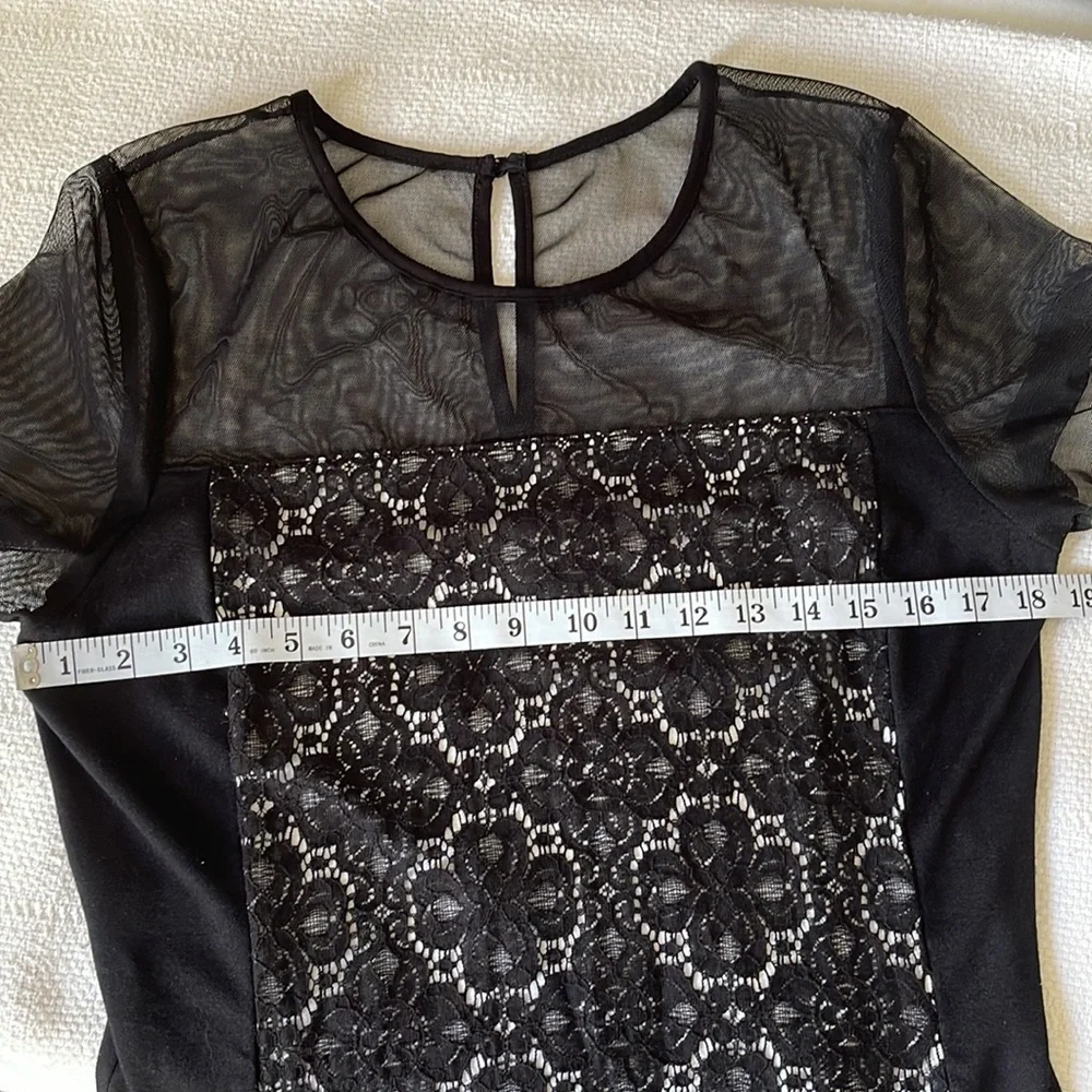 Julienne Weston sheer mesh