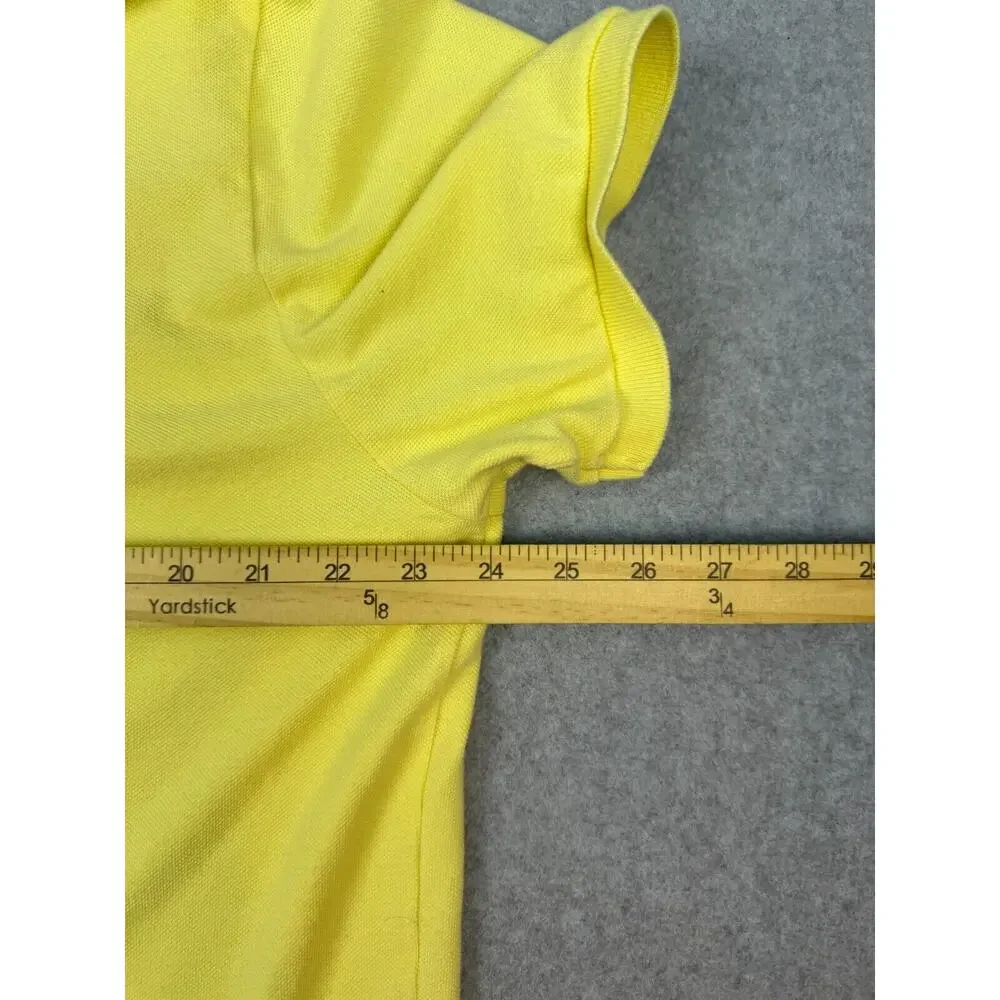 Polo Ralph Lauren Polo Shirt Men's XL Yellow Short Sleeve‎ Preppy Classic Summer