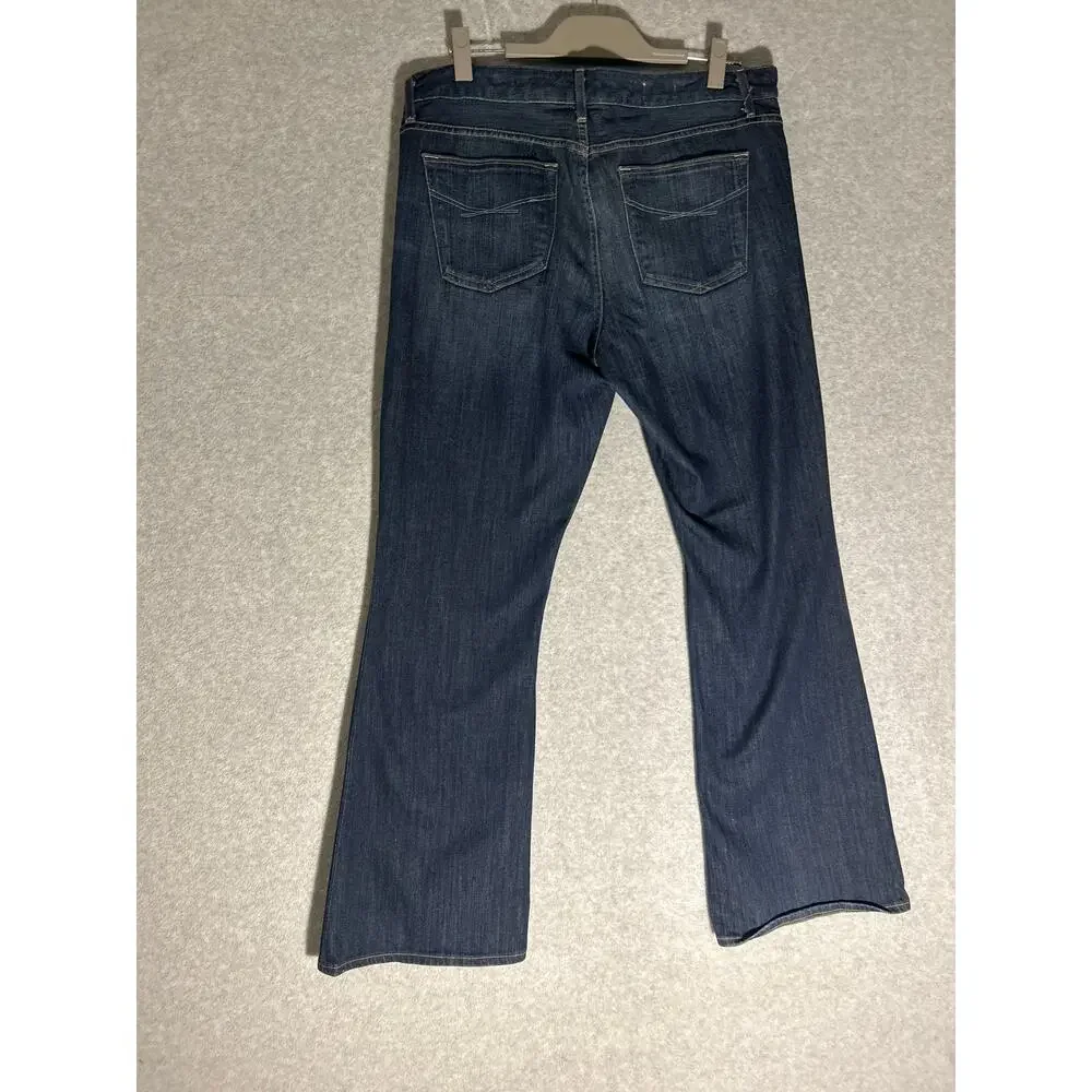 Gap 1969 Sexy Boot Jeans Womens 33/16R Dark Wash Denim‎ Bootcut Mid Rise