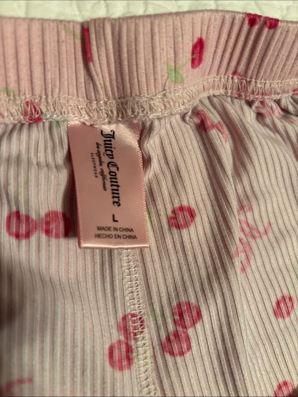 Juicy Couture soft pink