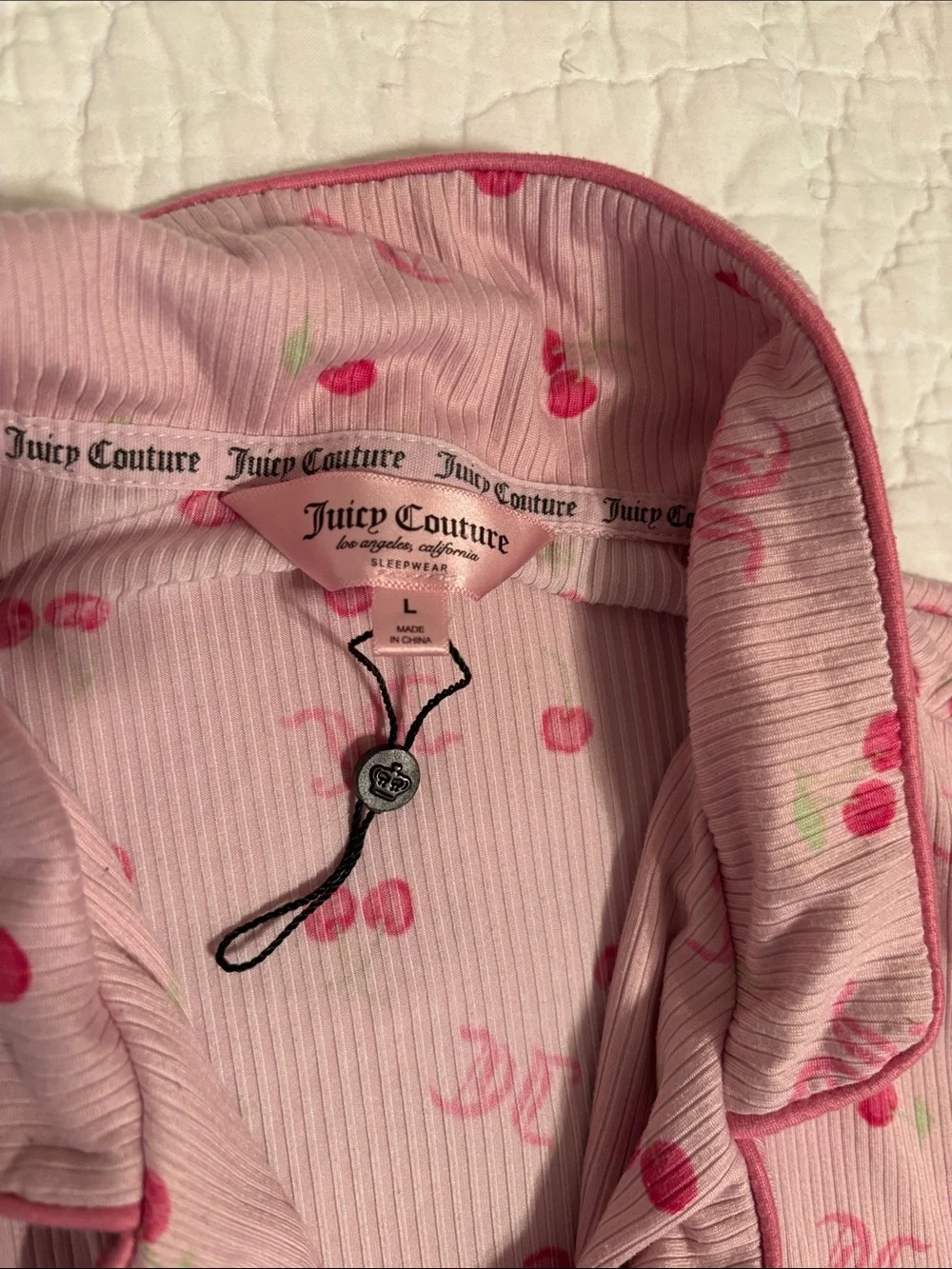 Juicy Couture soft pink
