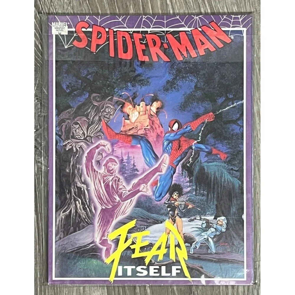 Spider-Man Fear‎ Itself Graphic Novel 1st Print # 72 1992 Marvel Conway Unread