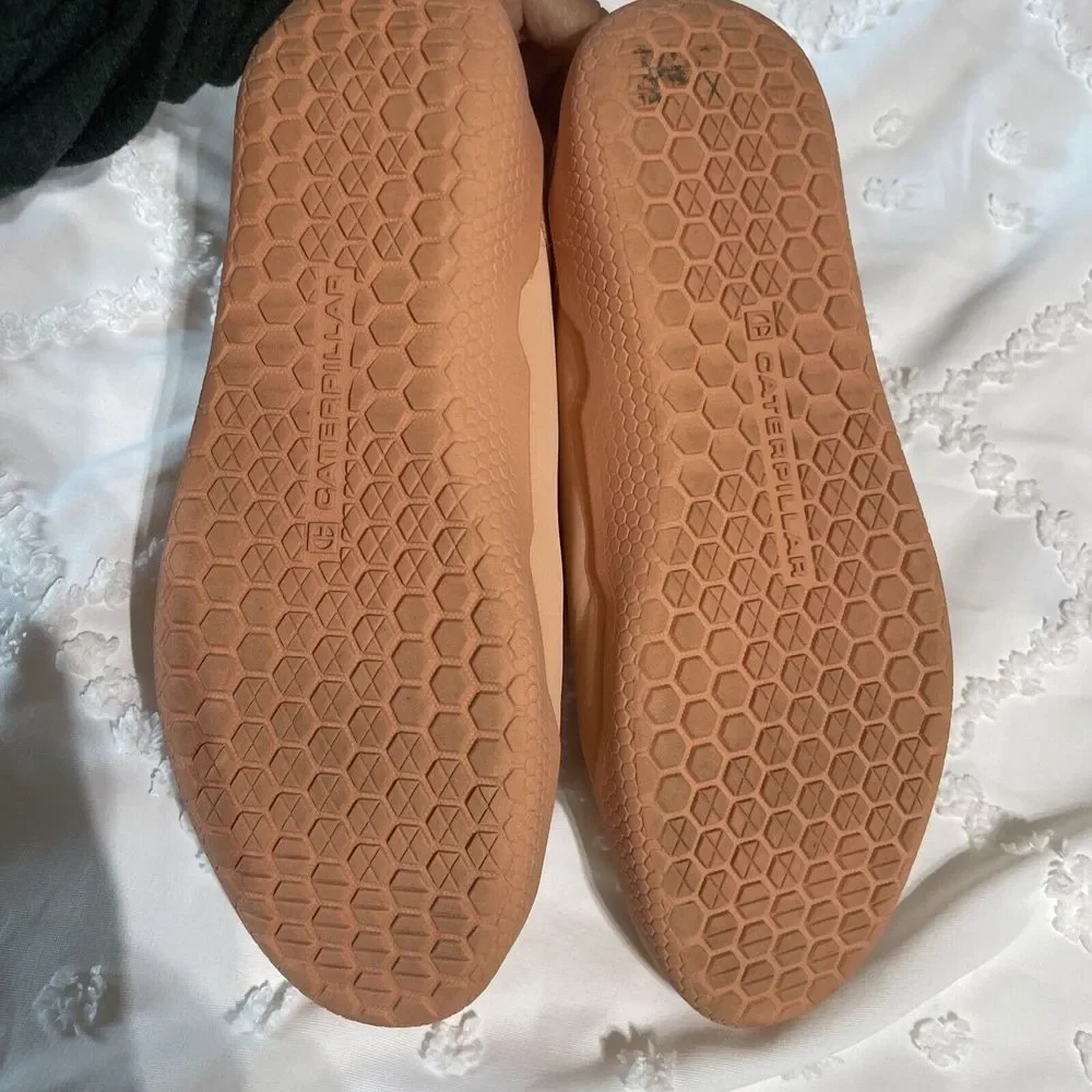 Caterpillar green shoes