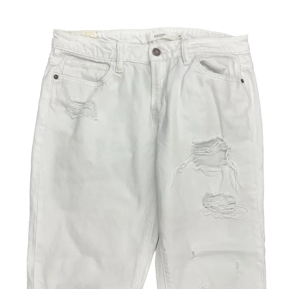 Hidden distressed raw