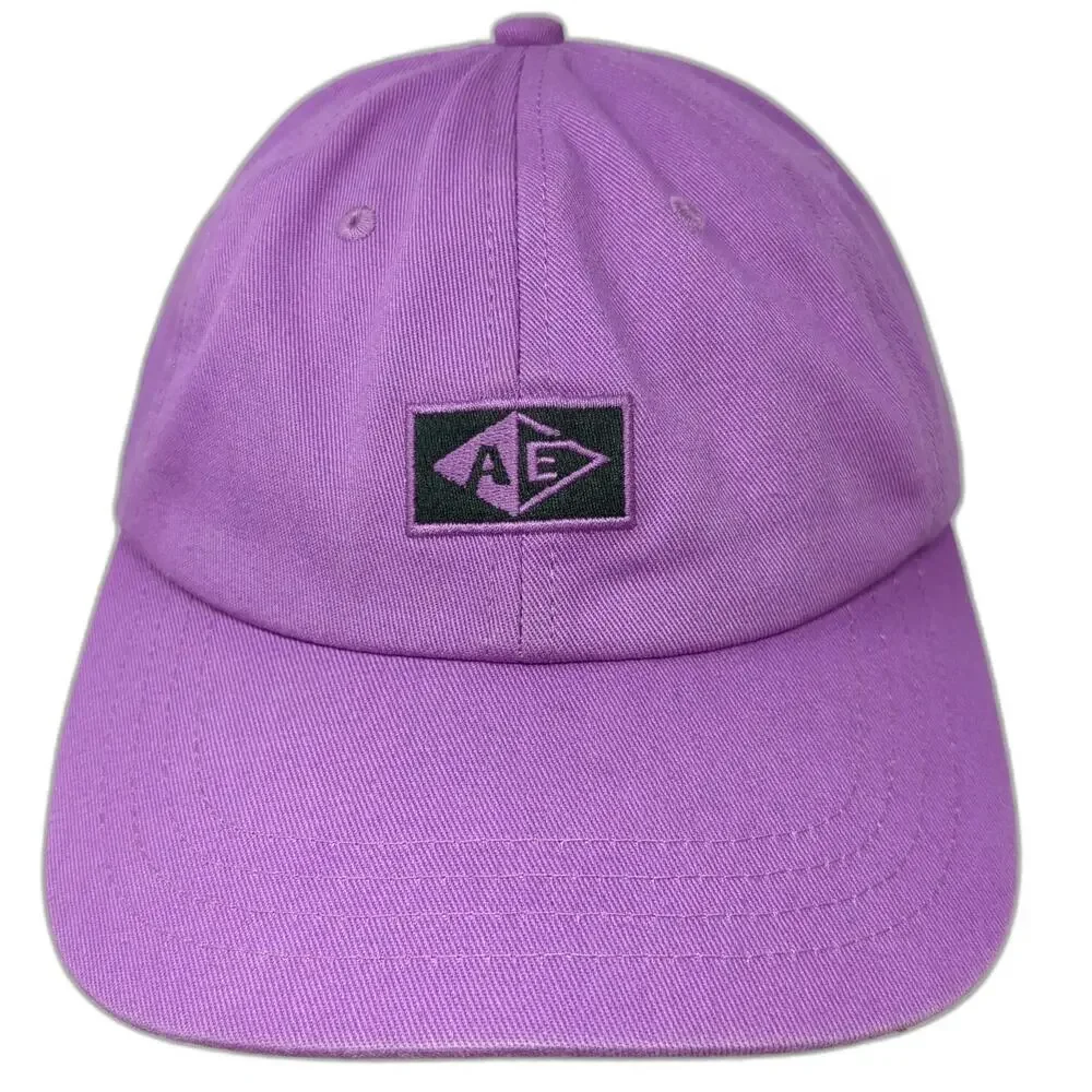 American Eagle Outfitters Baseball Cap Purple One Size Slideback Hat Cotton