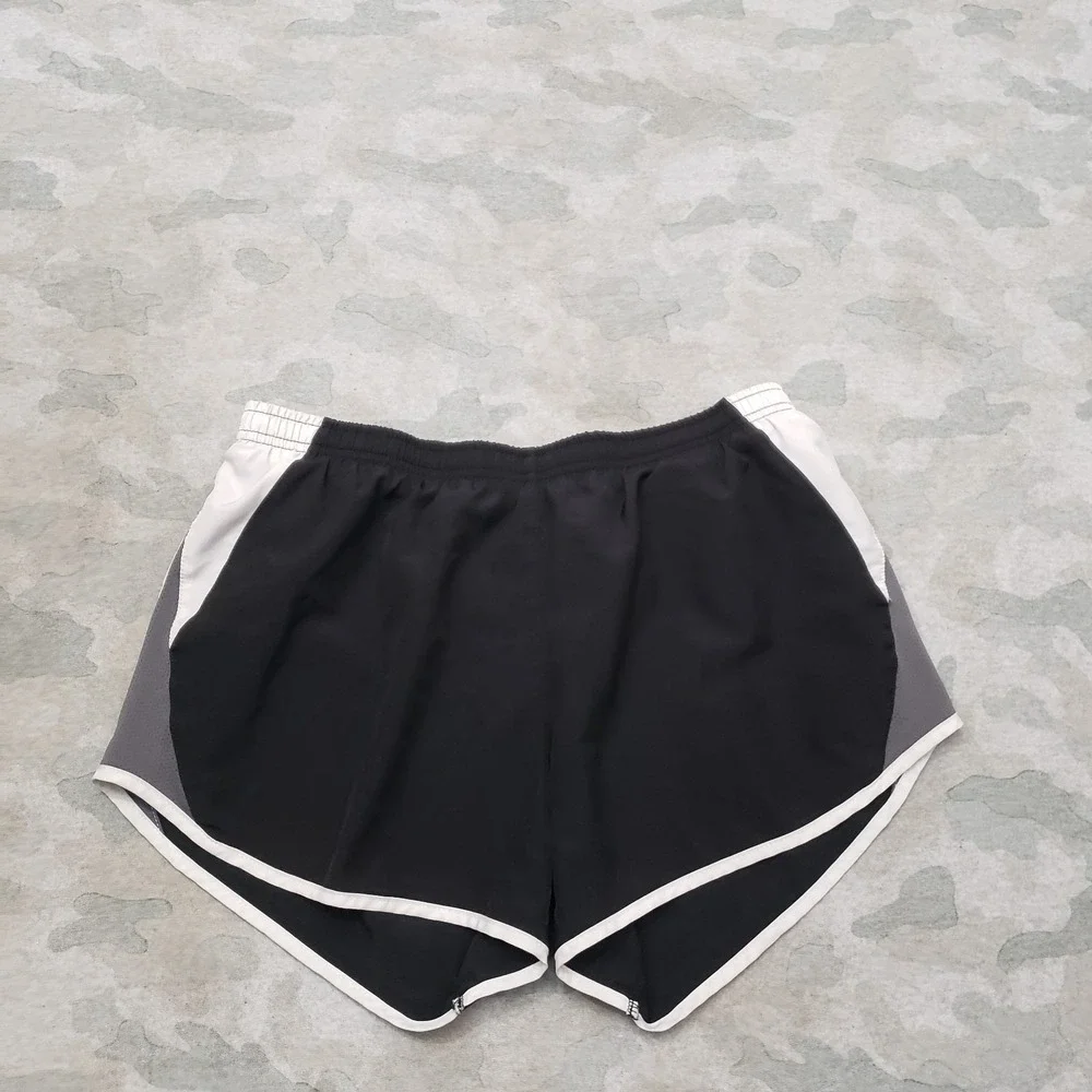 Nike Shorts Womens Small‎ Black Dri-Fit Drawstring Lined Running Outdoors