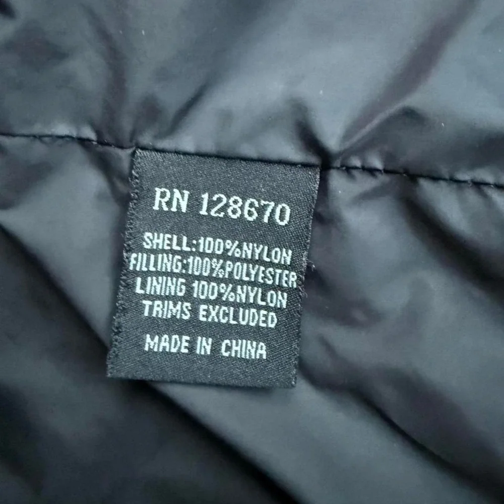N/A blue quilted