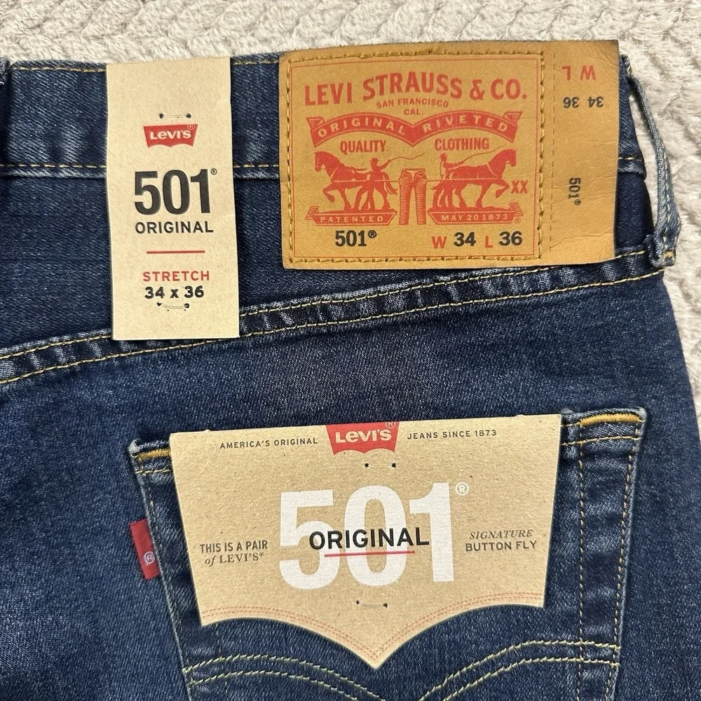 Levis measurements pictures