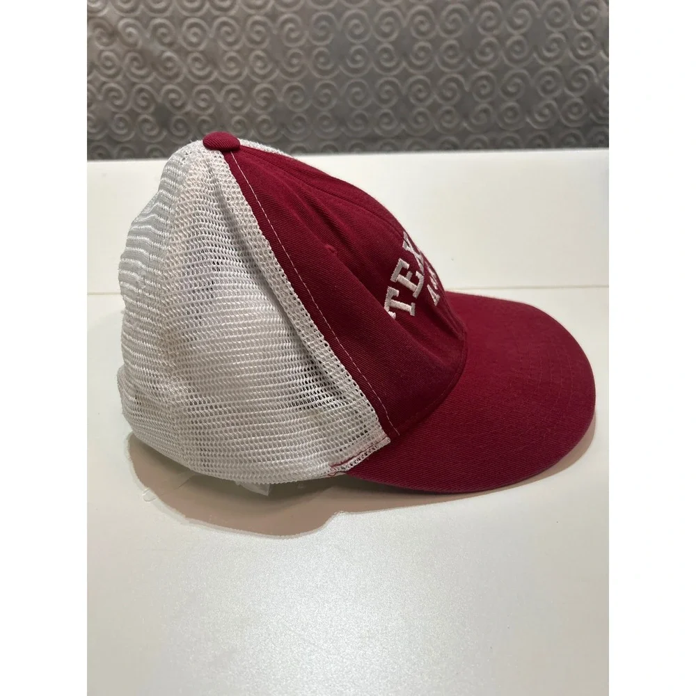 Vintage Texas A&M Maroon White Trucker Hat Adult Baseball‎ Cap Aggies
