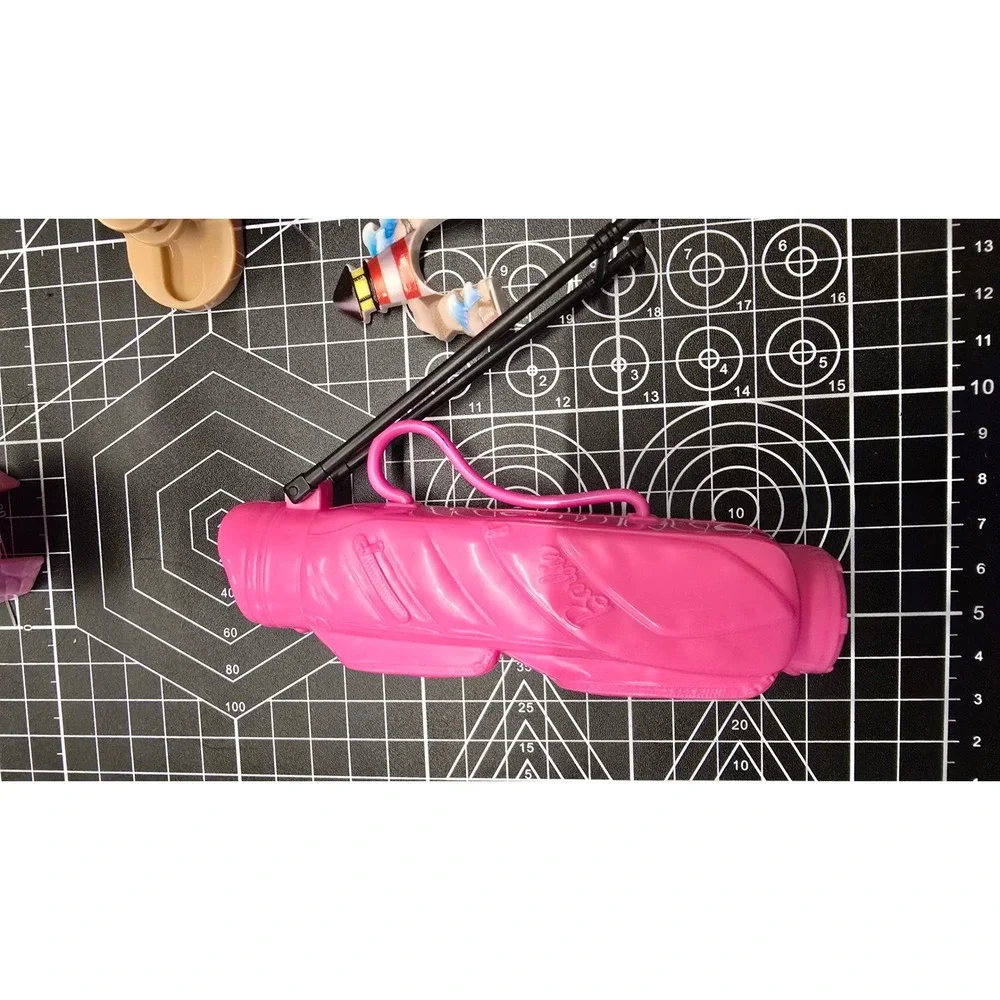 Barbie Mini Golf Playset replacements Lot Windmill Golf Bag Clubs Flamingo Shoes