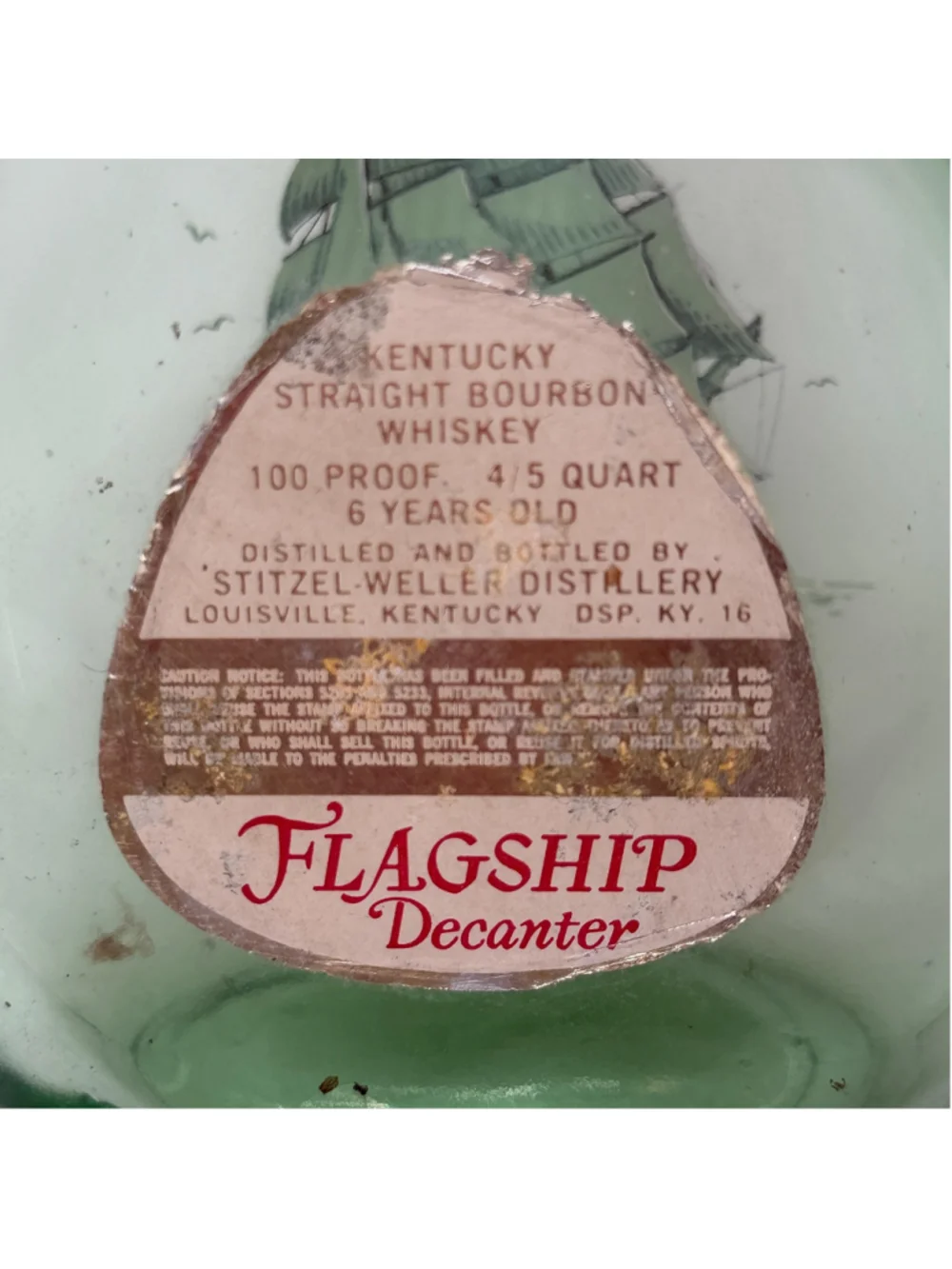 Old Fitzgerald vintage old