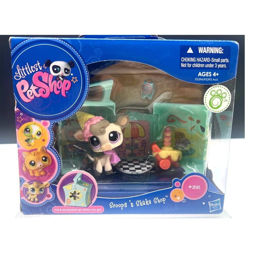 Littlest Pet Shop Hasbro 2009 Scoops N Shake Shop #1351
