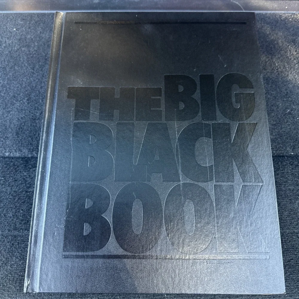 THE‎ BIG BLACK BOOK Very Good Hardcover 1997