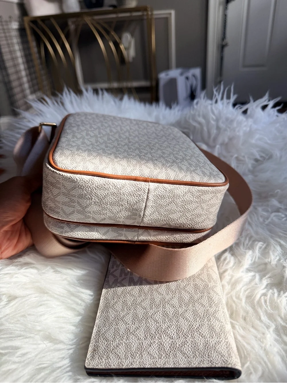 Michael Kors compact crossbody