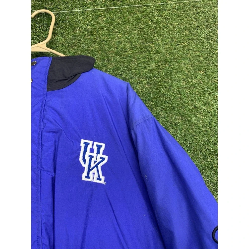 Vintage Champion University Of Kentucky Wildcats Puffer Jacket Mens Medium