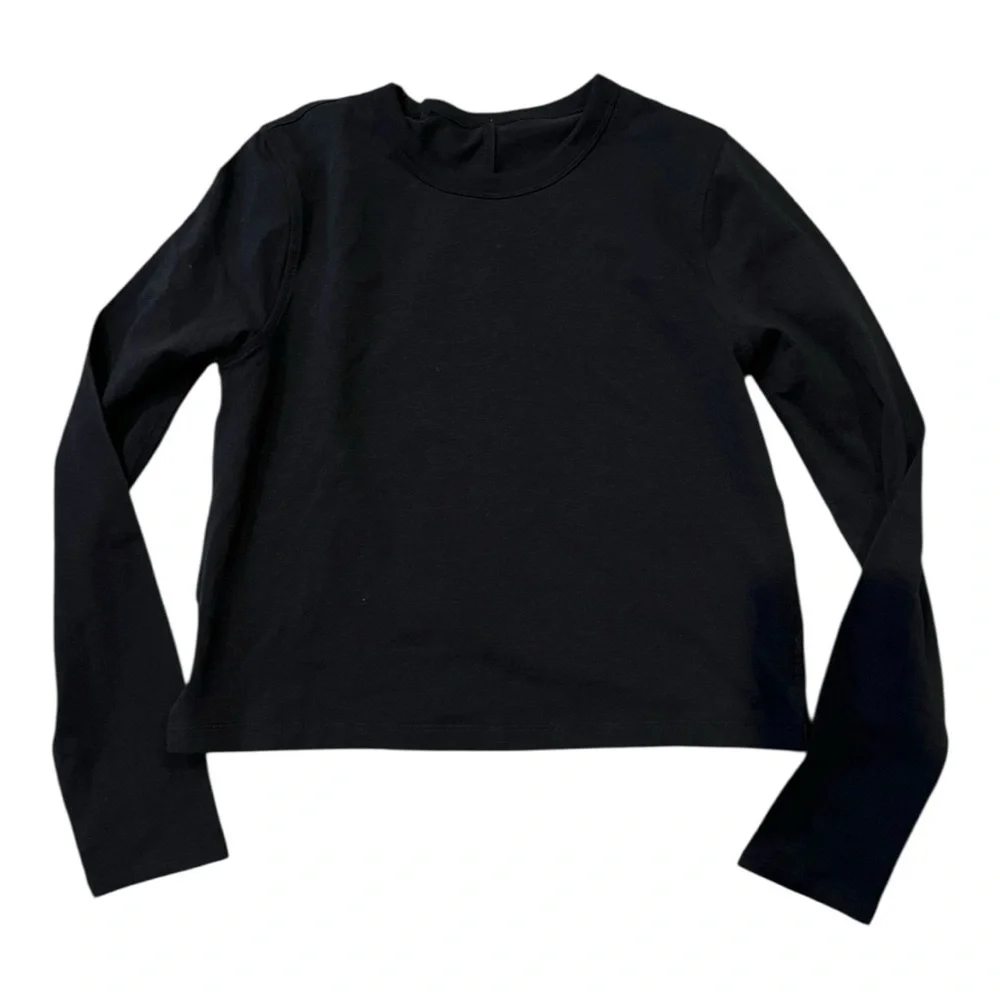 Lululemon Classic-Fit Cotton-Blend Long-Sleeve Shirt | Black