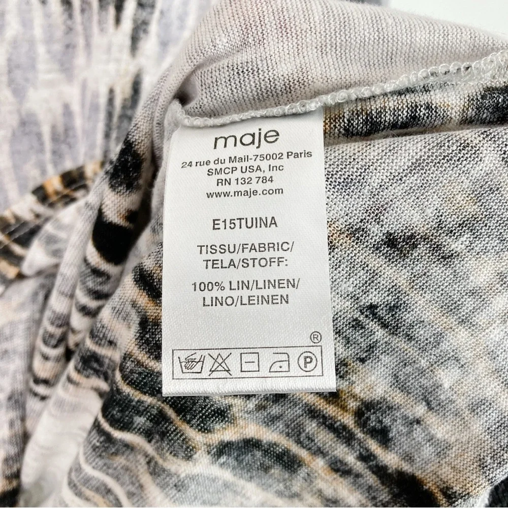 Maje animal print