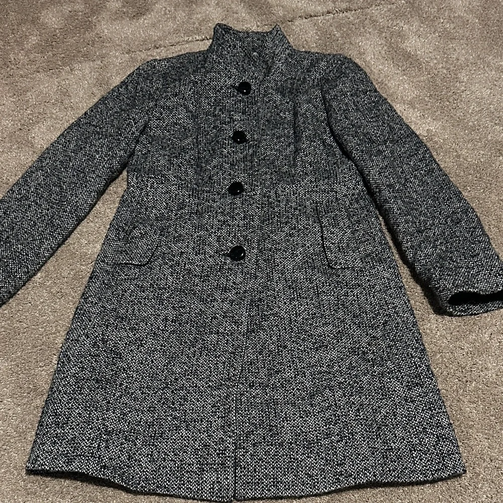 J.Crew  Gray Tweed Coat