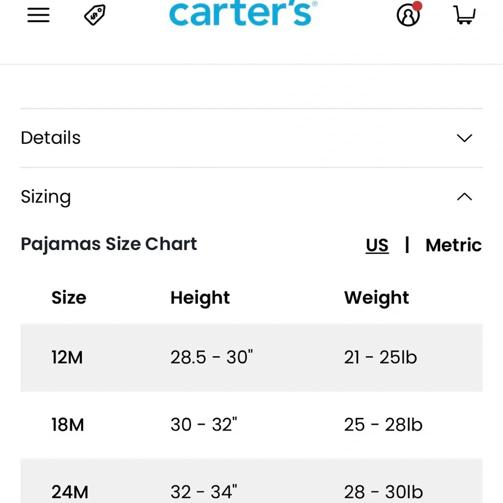 Carters nwt cozy